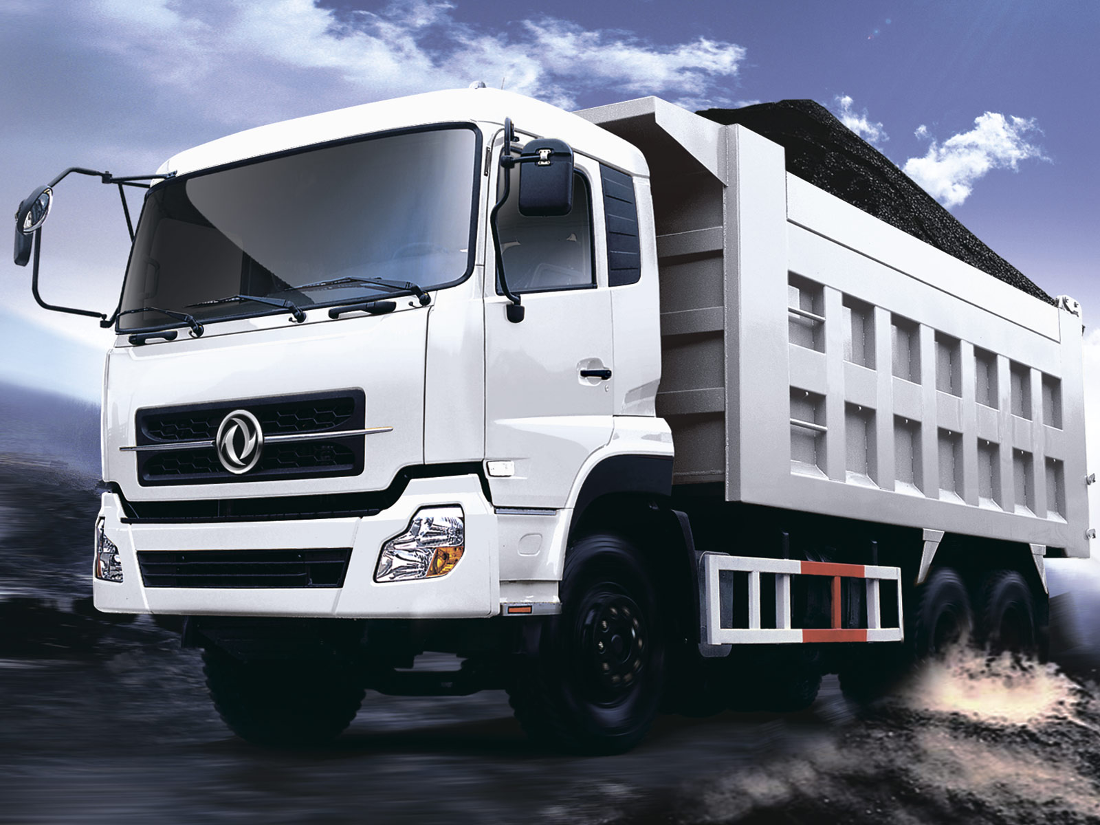 Самосвал dongfeng: технические характеристики и модельный ряд