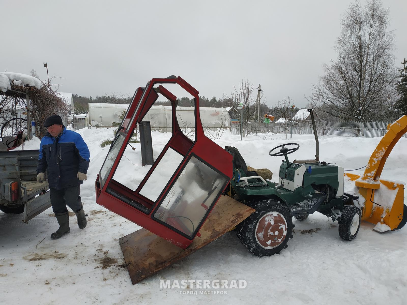 Мини-трактор кмз-012