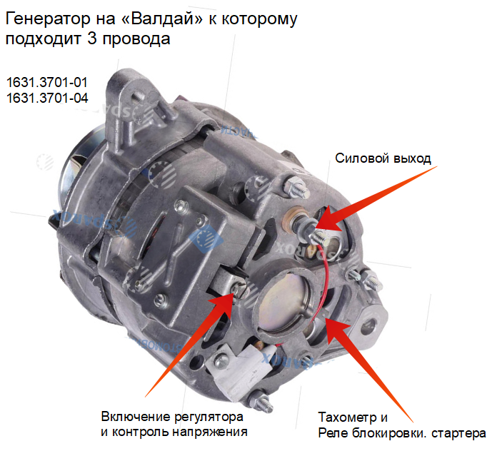 Система подключения генератора камаз технические характеристики на модели 5320, 65115, 4310, евро 2