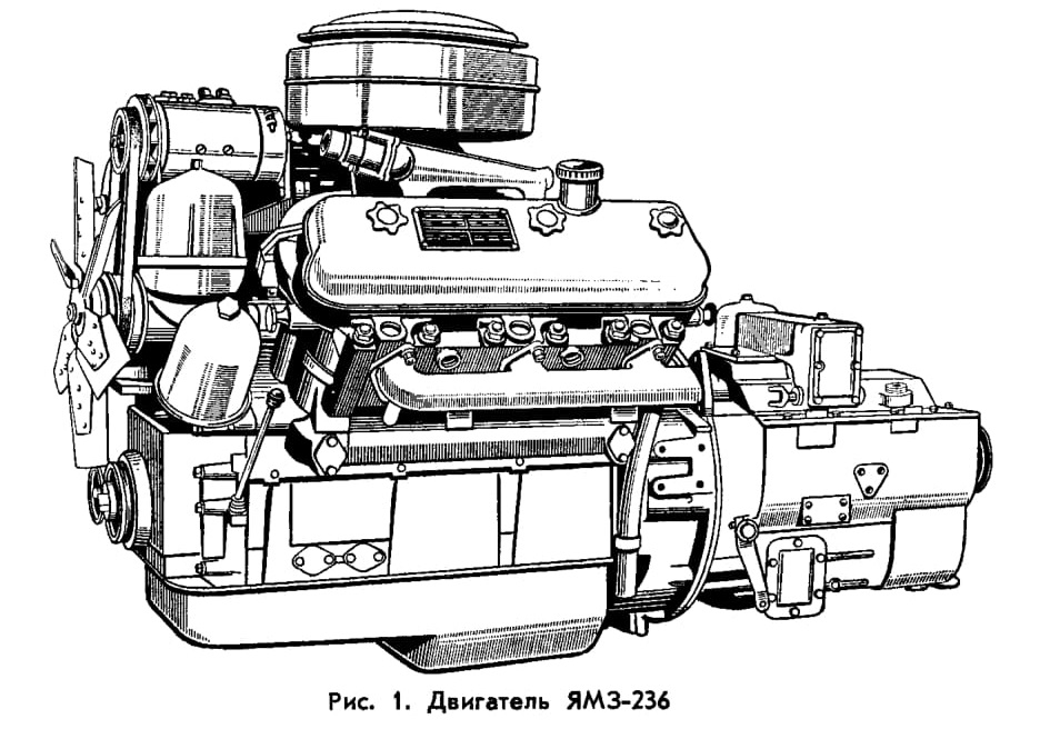 Двигатель ямз-236: характеристики, устройство, регулировка