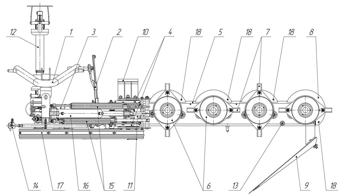 Роторная косилка крн-2.1: характеристики и особенности