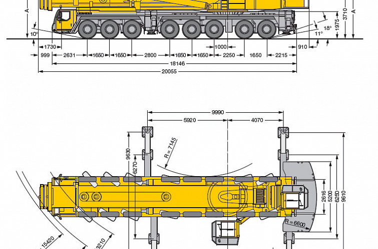 Кран либхер 100 тонн технические характеристики - спецтехника от а до я.
