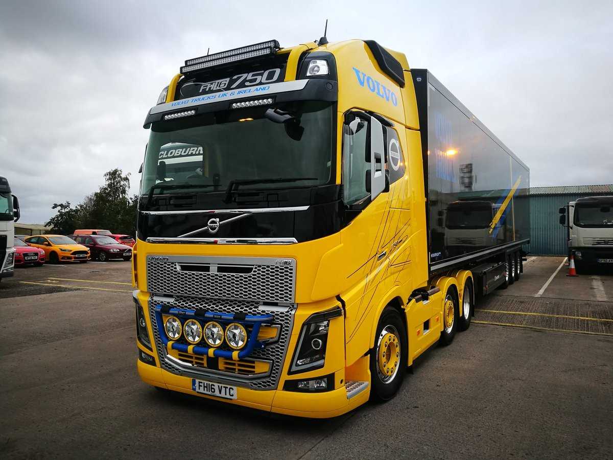 Седельный тягач volvo fh16 750