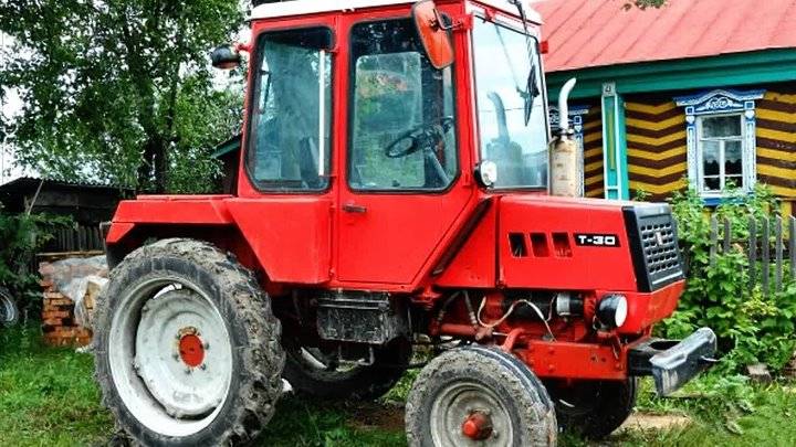 Трактор т-30 "владимирец" - технические характеристики, устройство и схемы узлов
