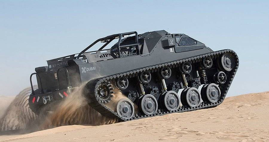Howe & howe ripsaw: a next-generation remote-controlled tank