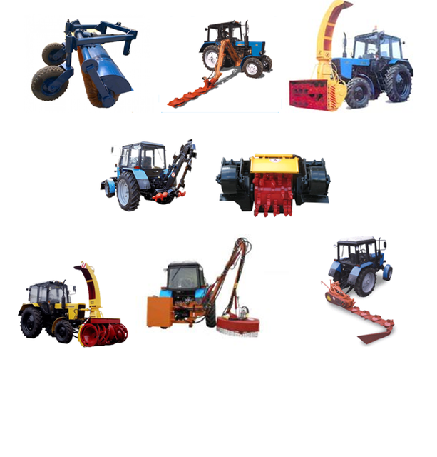 Разновидности навесного и прицепного оборудования для тракторов мтз