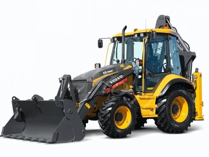 Volvo bl71 экскаватор-погрузчик - технические характеристики, двигатель, мост