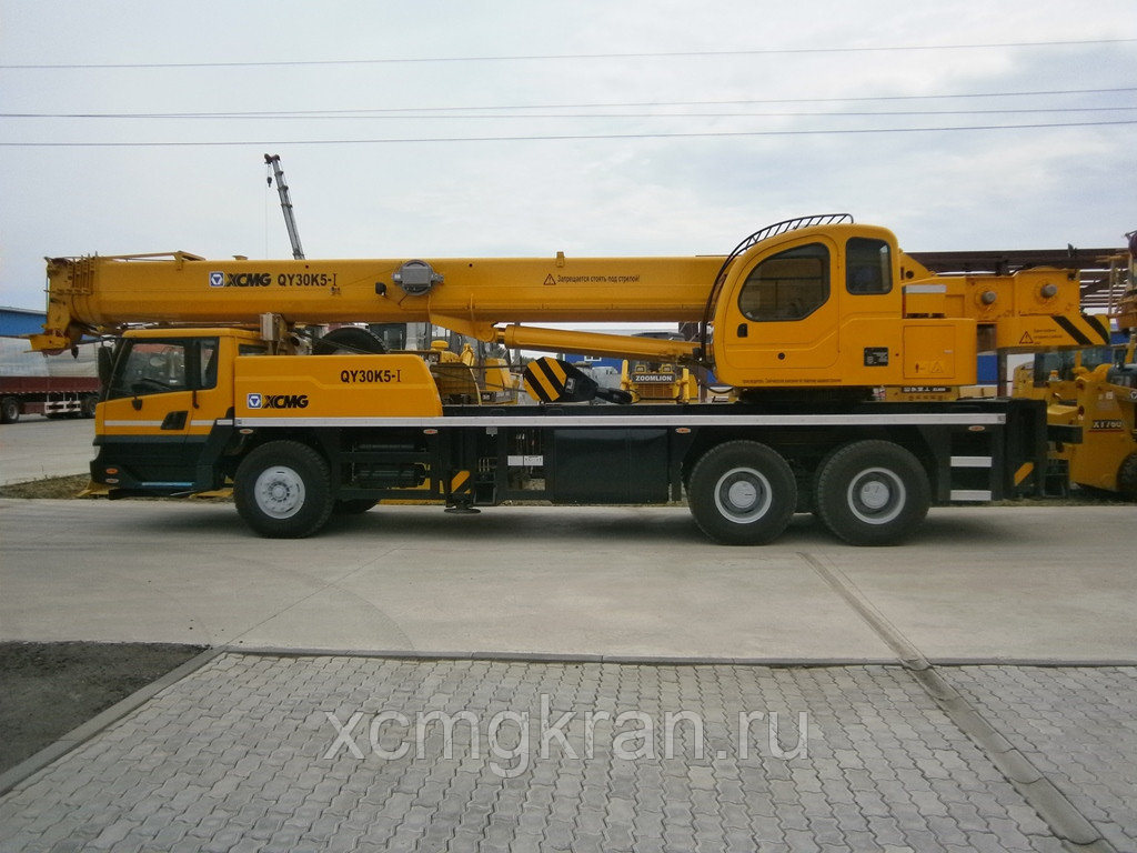 Кран xcmg qy30k - технические характеристики, устройство, ремонт, аренда, запчасти