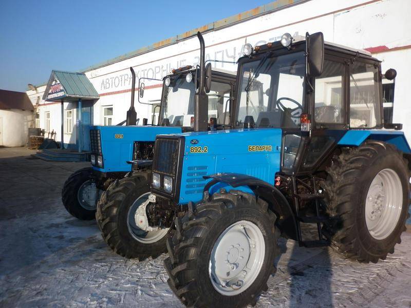 Технические характеристики трактора мтз-892.2 (беларус мтз-892.2) сборки (по "мтз") - mtz-80.ru