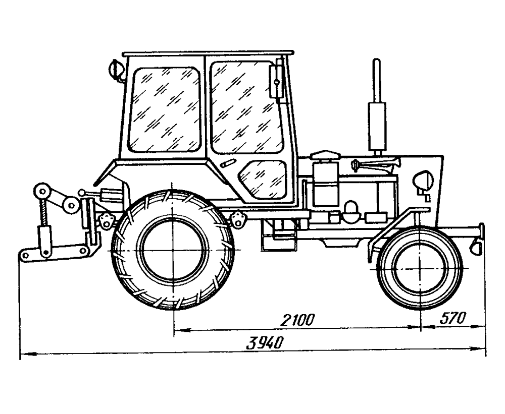 Трактор т-25: технические характеристики