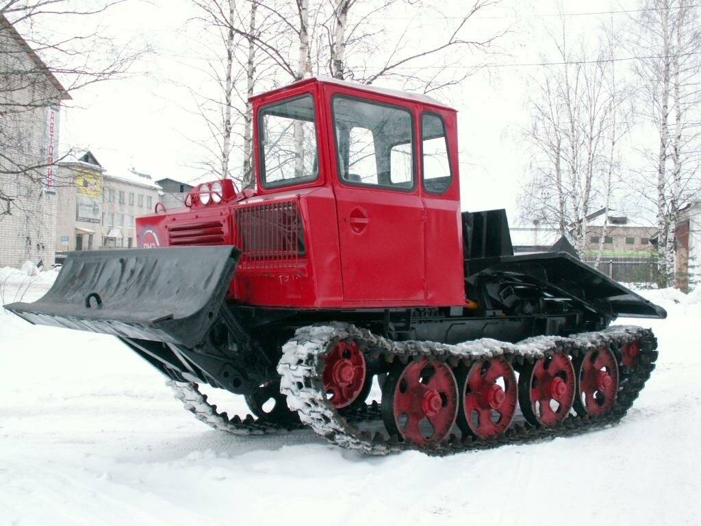 Трелёвочный трактор тдт-55