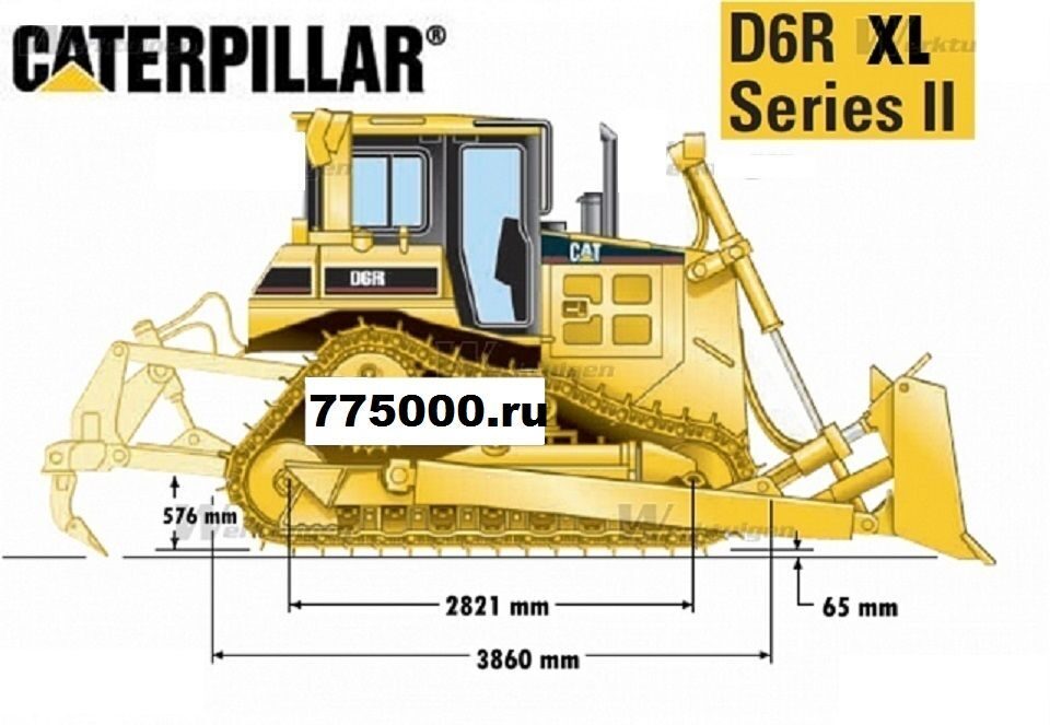 Конструкция и преимущества использования бульдозеров caterpillar d6n