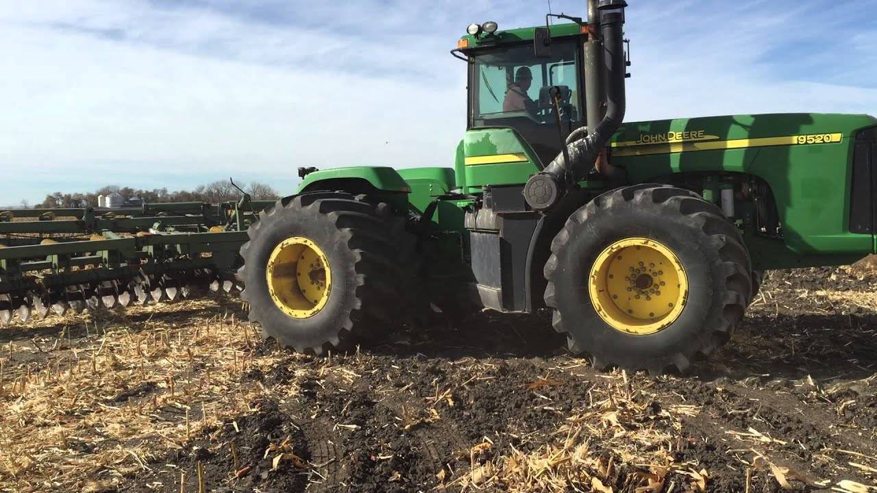 John deere 9520 four-wheel drive: review and specs - tractor specs