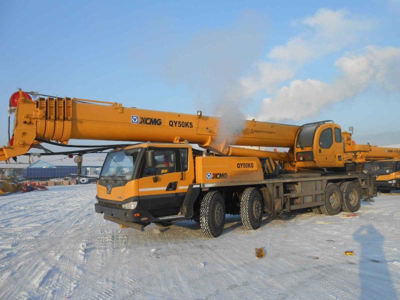 Xcmg qy50k xzj5407jqz50k — 50 т автокран китайского производства