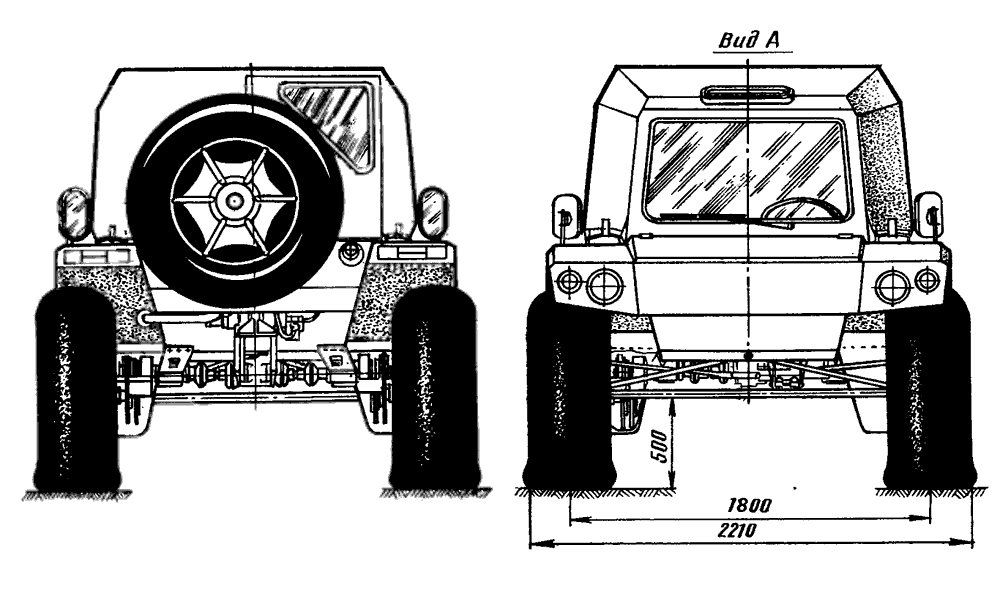 Самодельный вездеход чертежи