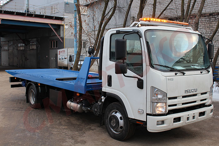 Эвакуатор isuzu nkr 5 тонн со скользящим вращателем - производитель грузовиков isuzu | автоцистерна | мусоровоз | самосвал