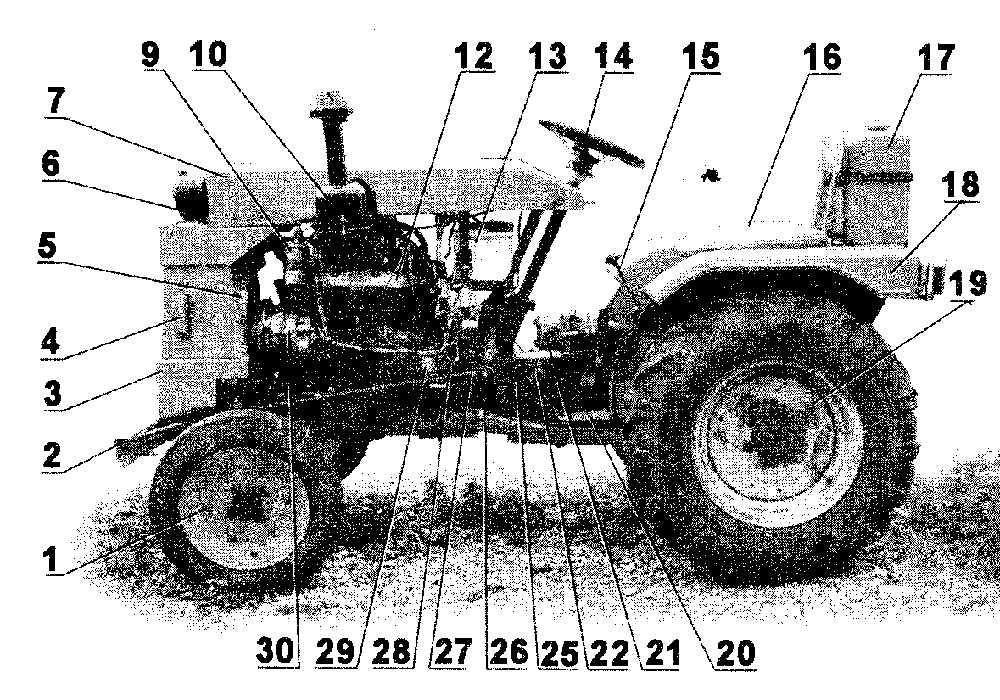 Трактор из луаза: минитрактор, своими руками, самодельный, чертежи, видео
