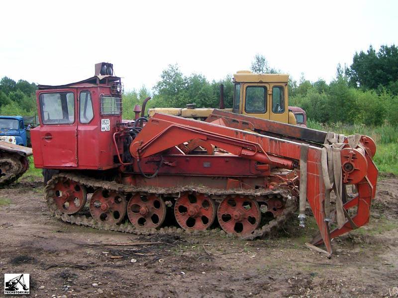 Трактор-трелёвочник тдт-55