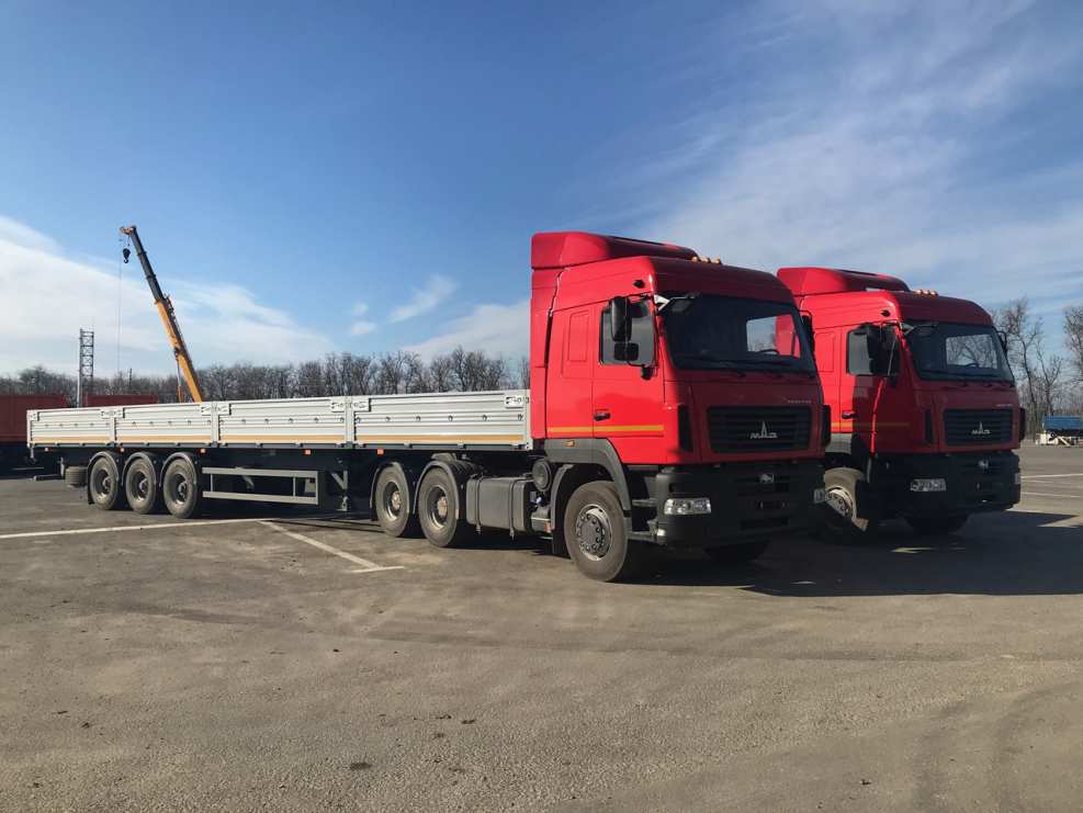Седельные тягачи маз-5440b9 «простор» и маз-6430w8 «простор»