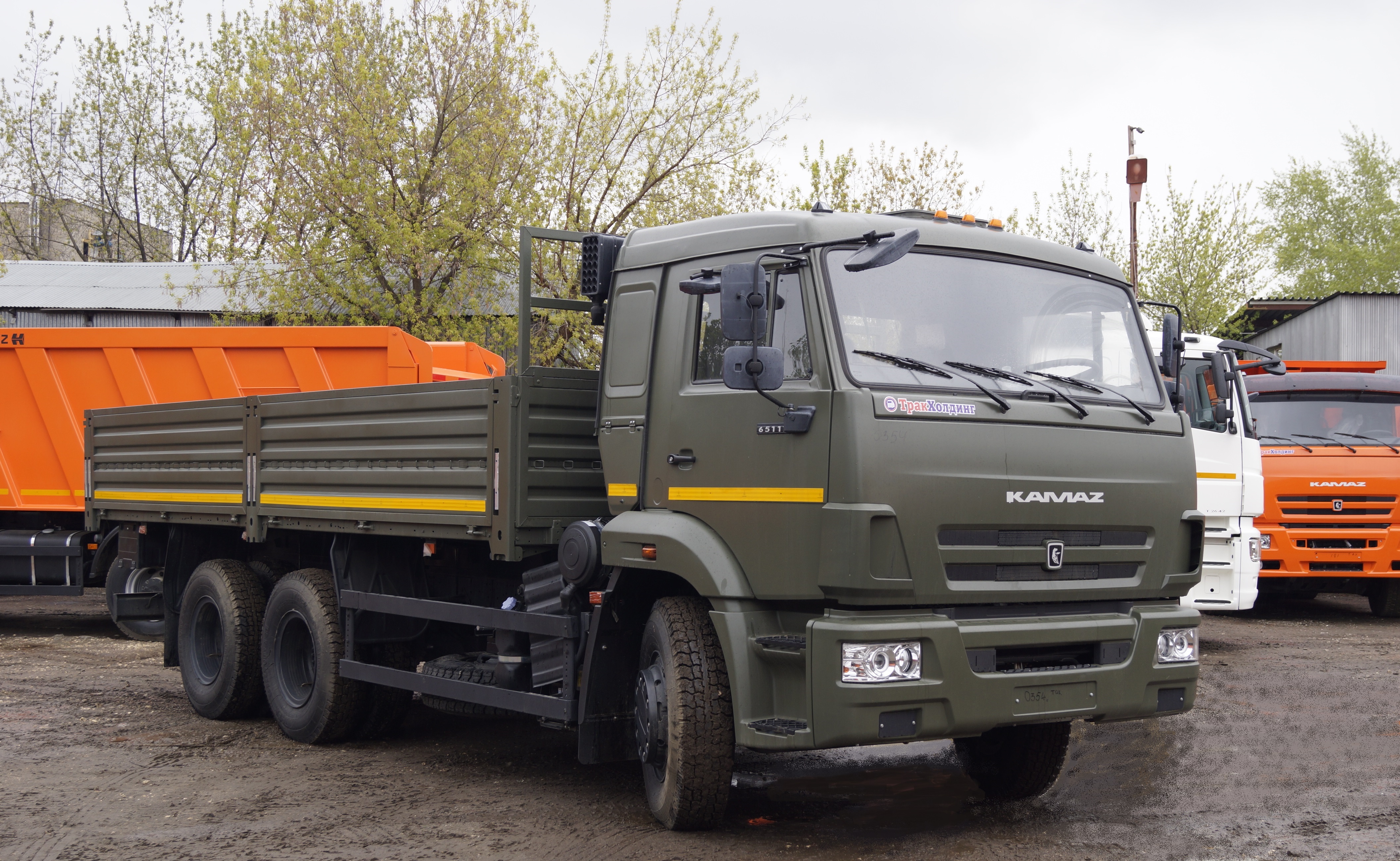 Камаз-65117-6010-78 с краном soosan 736 lii