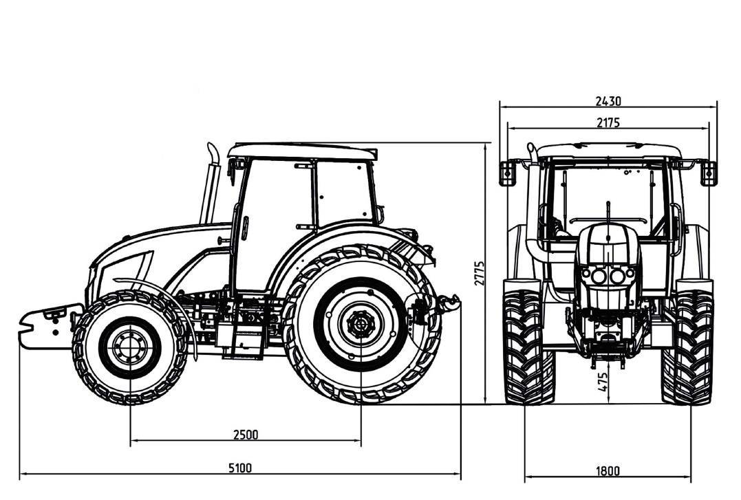 Назначение колесного трактора: описание, виды