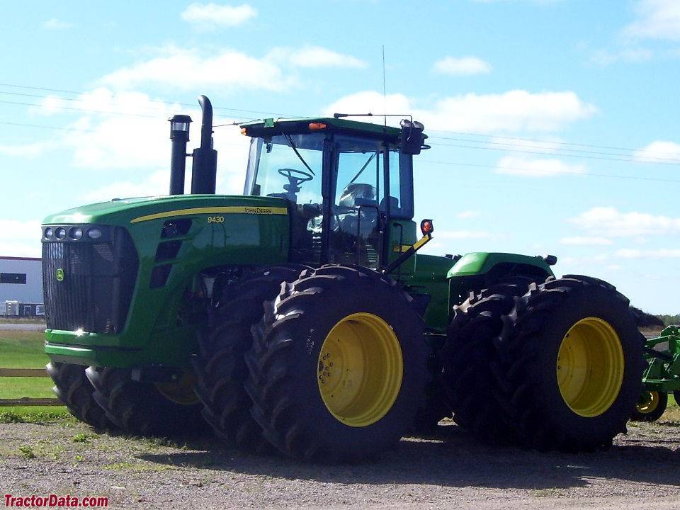 John deere 9430 four-wheel drive (4wd) tractor specs & features - tractors facts