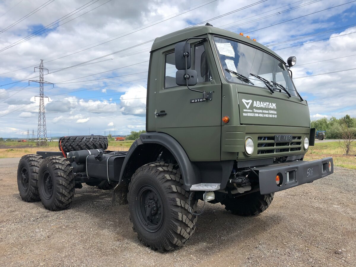 Kamaz-4310 - specifications, modifications, review, photo, video