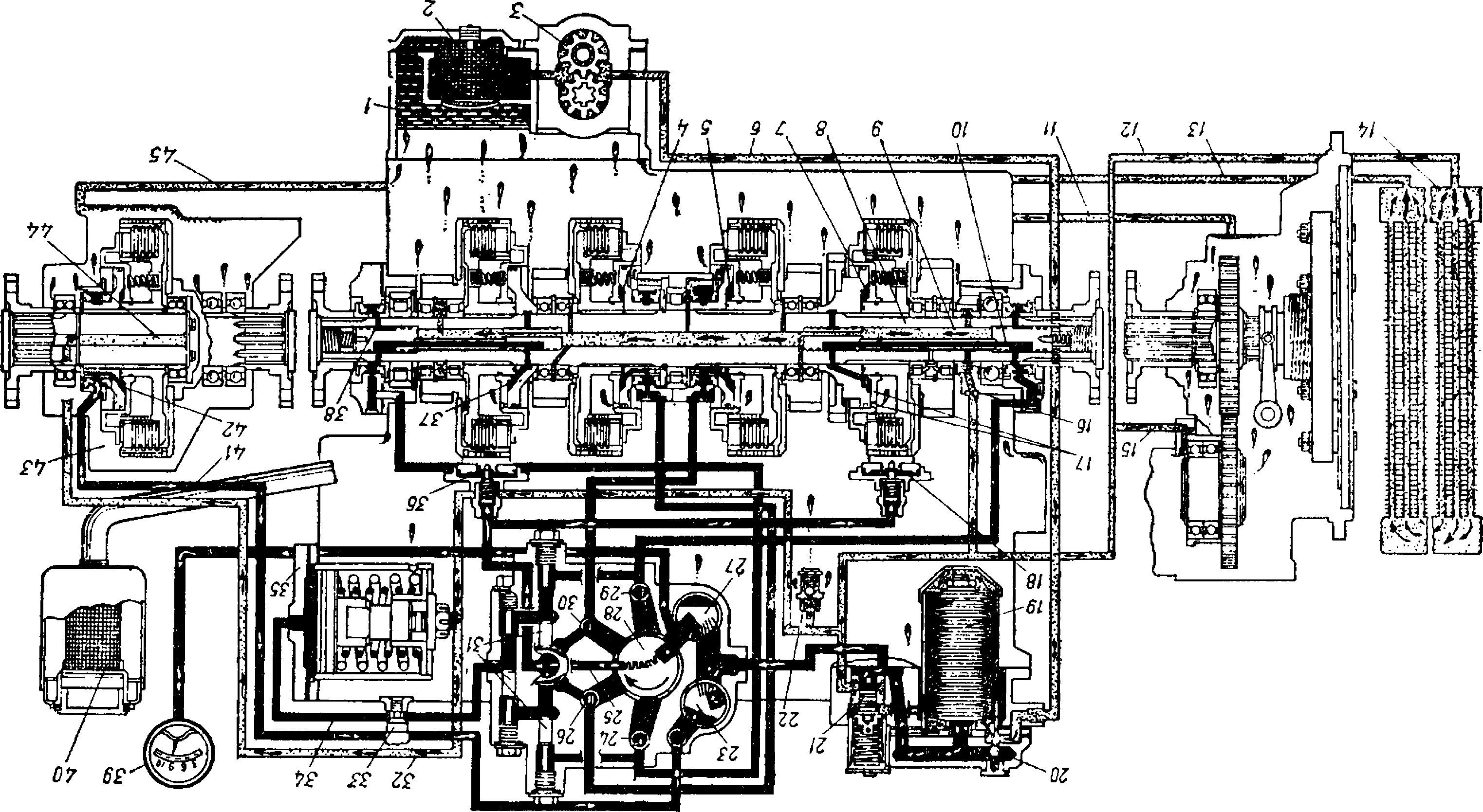 Описание технических характеристик трактора к-700