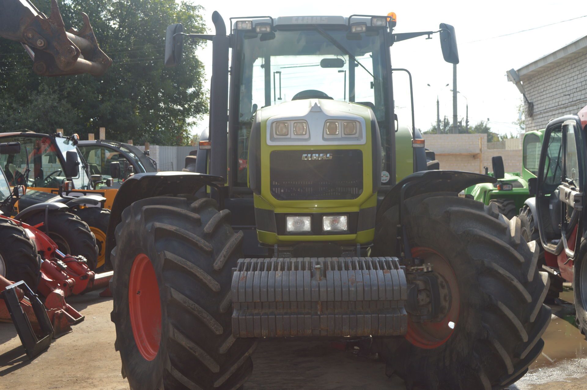Claas atles 946 specification • dimensions ••• agrister