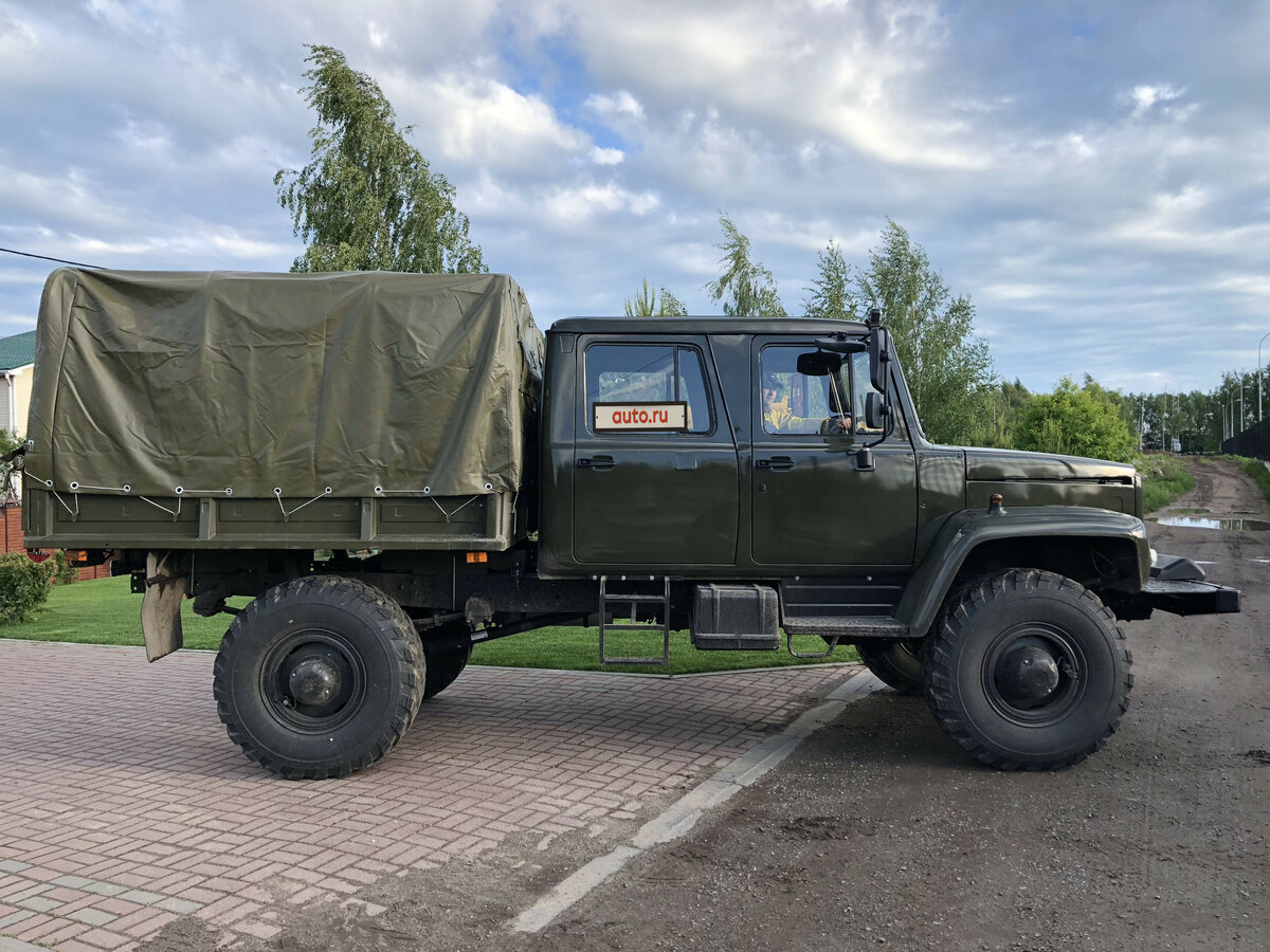 Самосвал газ-3309 егерь газон со сдвоенной кабиной