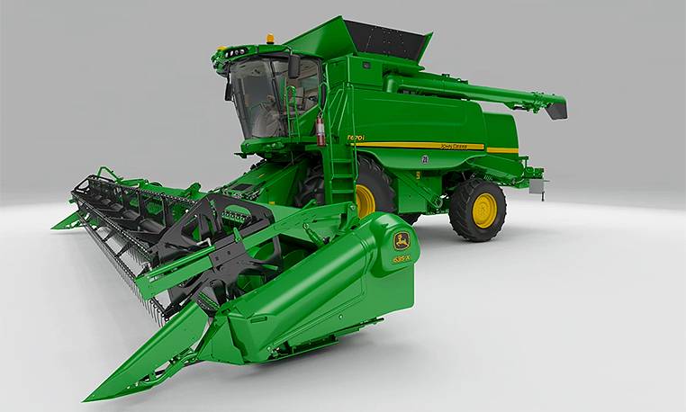 Серийный выпуск комбайнов john deere x9 начнется в 2022 году