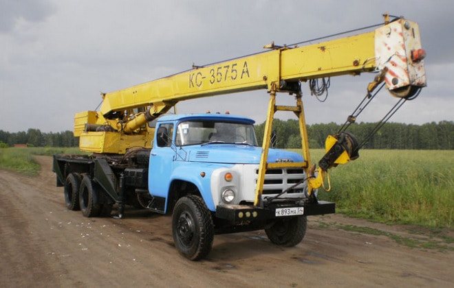 Автокран кс-3575: технические характеристики, подготовка к работе, устранение неисправностей, возможные проблемы - кму