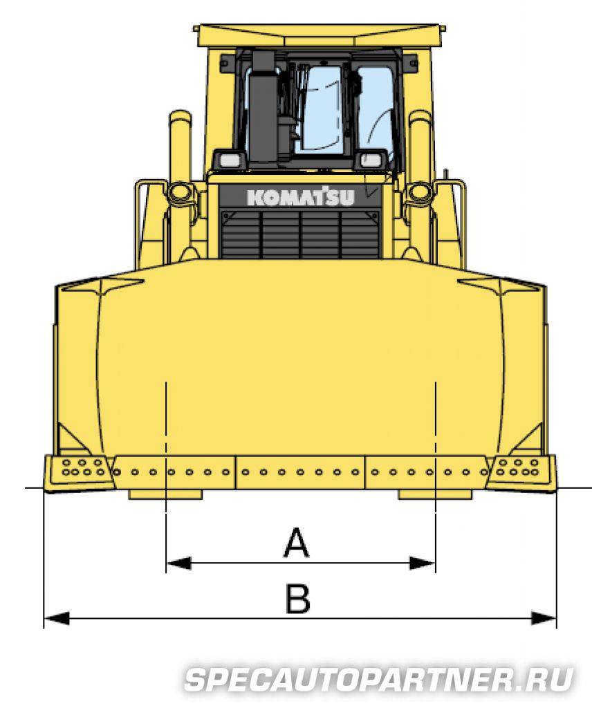 Бульдозер Komatsu D275A-5 технические характеристики