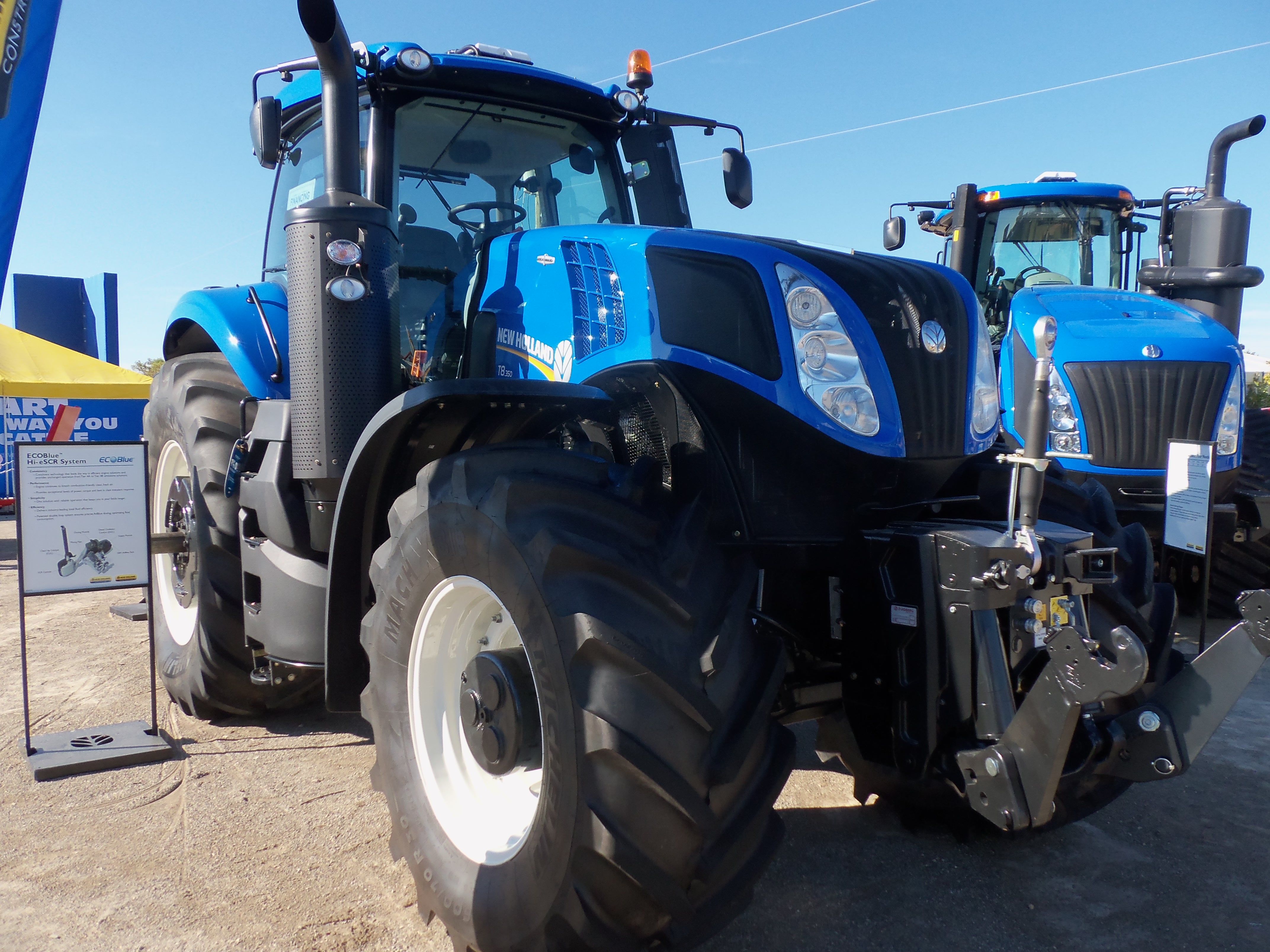 New holland t8 series tire 4b tractor price, specs & features