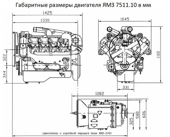 Ямз-7601: технические характеристики