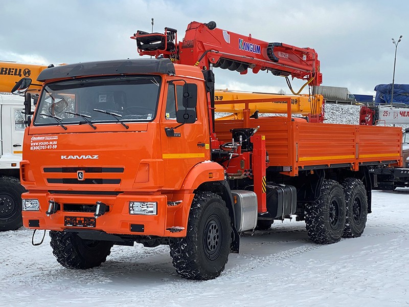 Камаз-43118 - характеристики: технические, в цифрах, с кму, шасси, двигатель, габариты, расход топлива (фото)