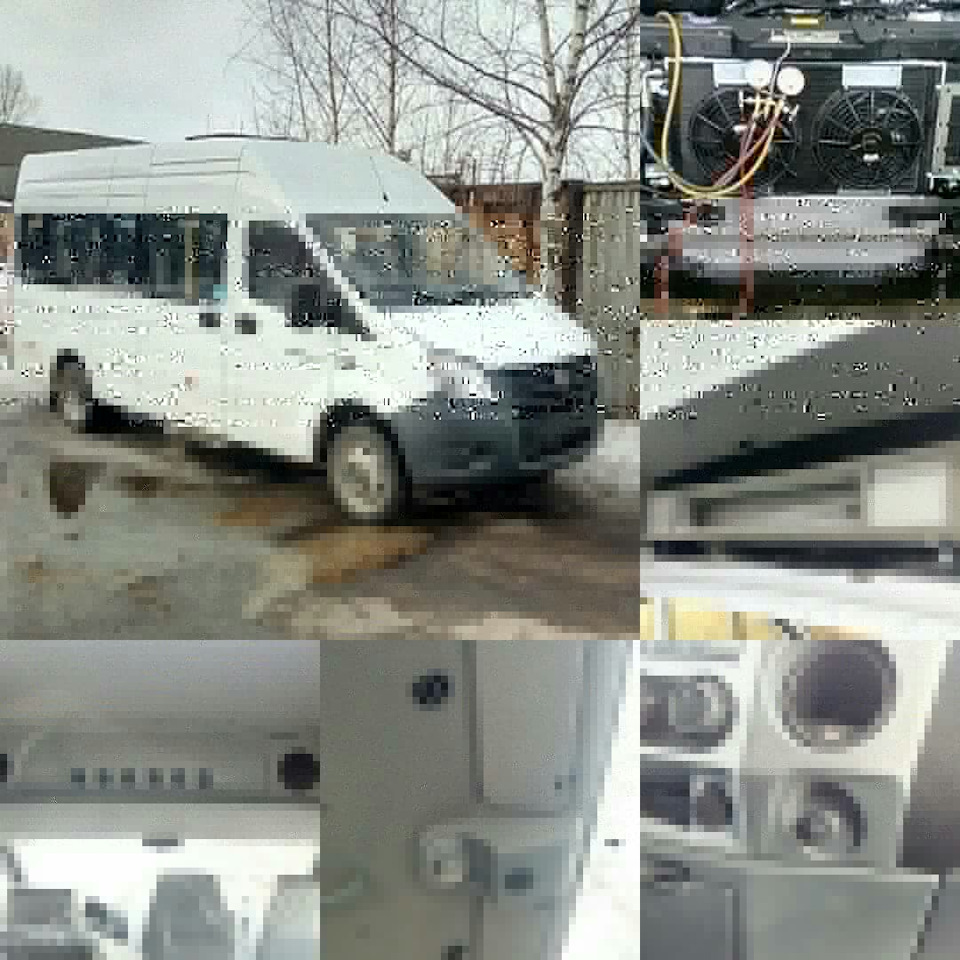 Газель некст: установка кондиционера в грузовой автомобиль своими руками