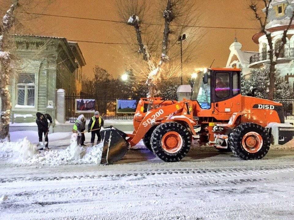 Виды снегоуборочной коммунальной техники