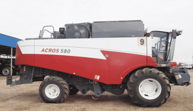Зерноуборочный комбайн акрос (acros) 580: технические характеристики, устройство, фото и видео