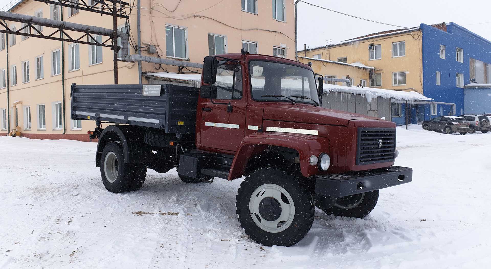 ГАЗ-33086 «Земляк»: самосвал от Горьковского завода