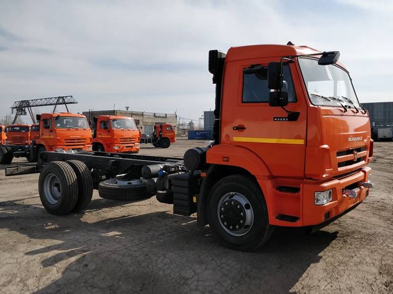 Шасси камаз-43253 (4x2) евро-4, модификации шасси камаз-43253 (4x2), продажа шасси камаз |  компания континенталь-к