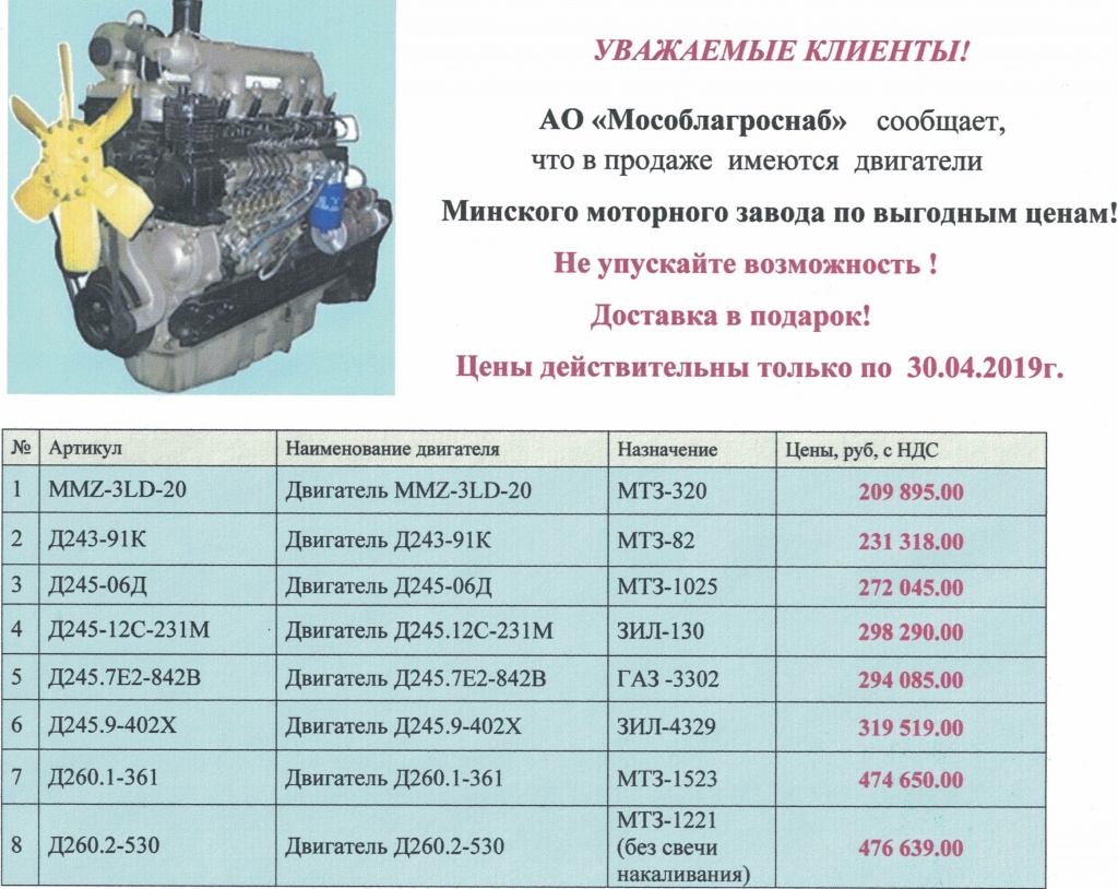 Двигатели трактора беларус мтз 1221
