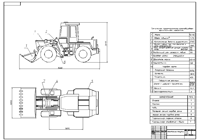 Фронтальный погрузчик амкодор 342в (технические характеристики)