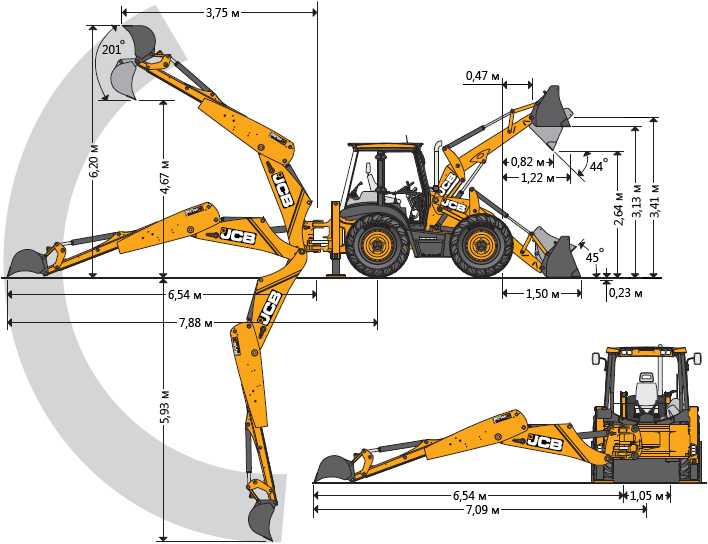 Экскаватор jcb 3cx | технические характеристики | hacked by jaring