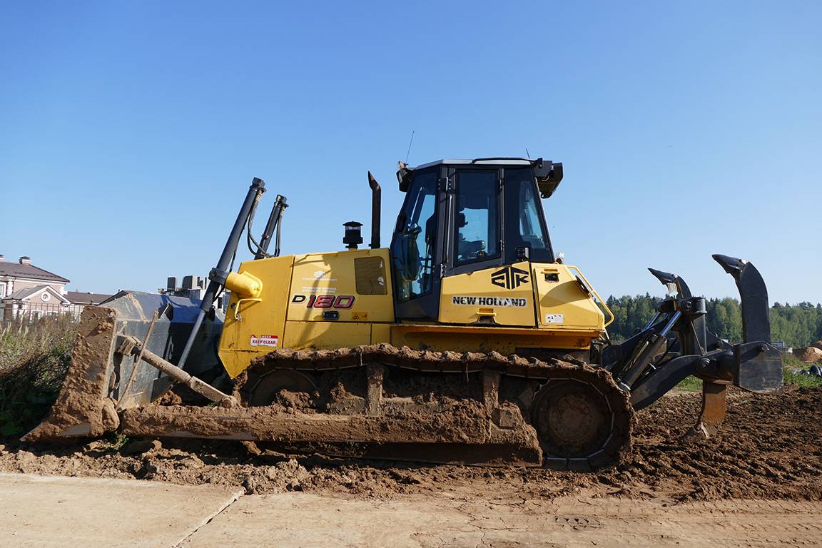 New holland crawler dozer d255 en service manual