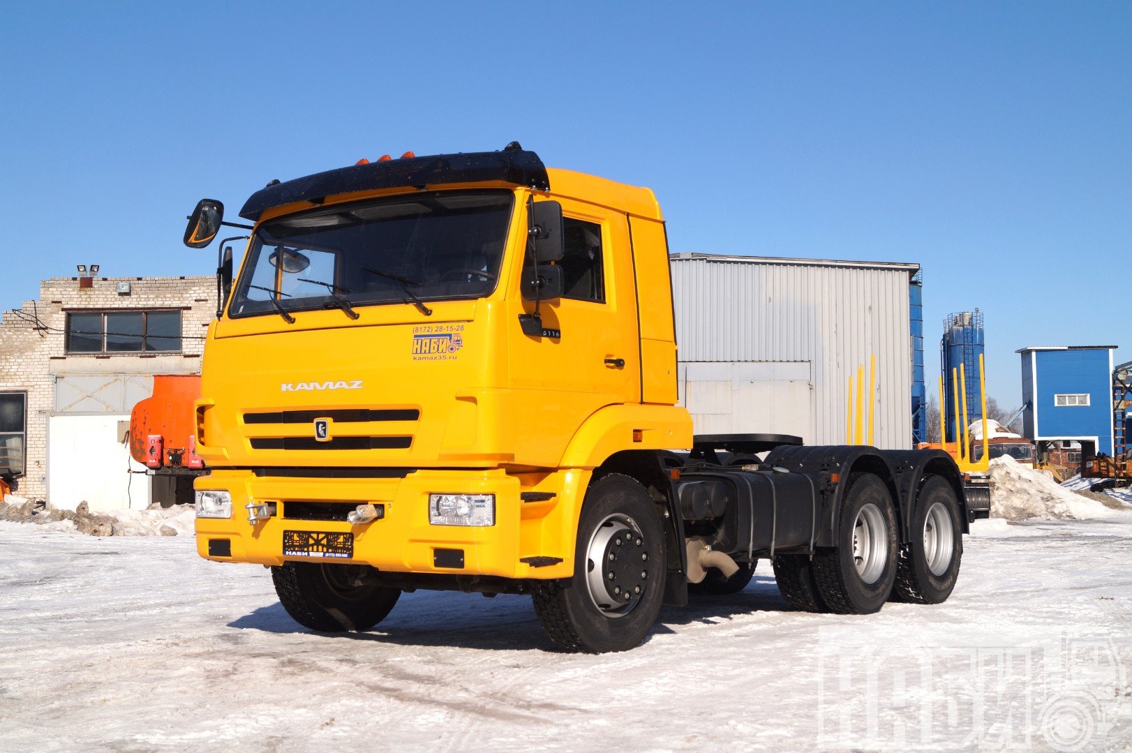 Камаз-65116: технические характеристики сидельного тягача, расход