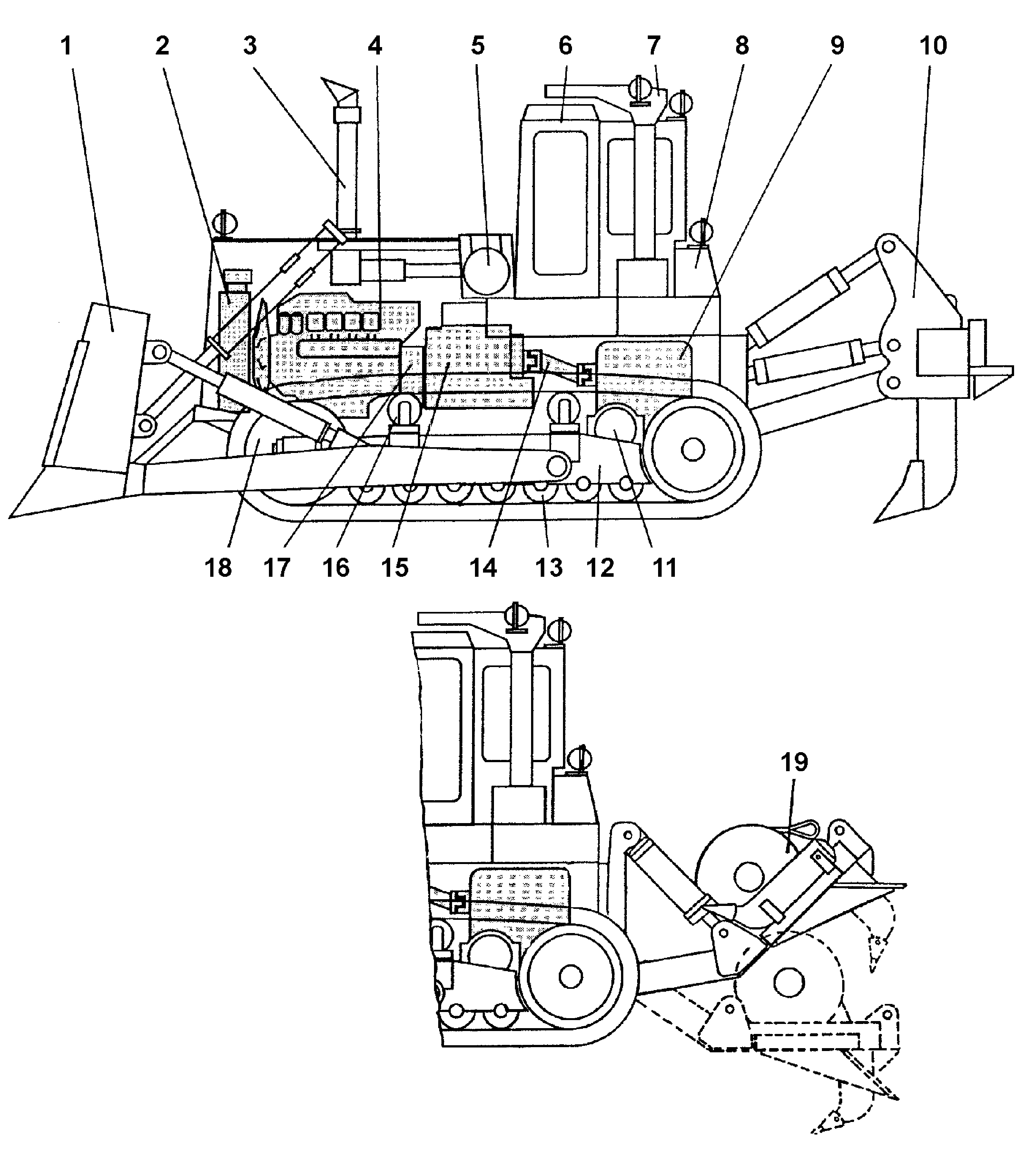 Бульдозер четра т-35 (технические характеристики)