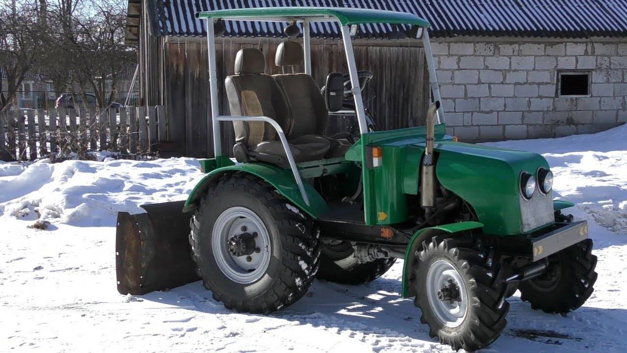 Самодельный полноприводный минитрактор 4х4: собираем трактор с полным приводом с помощью полезных советов - carguts.ru