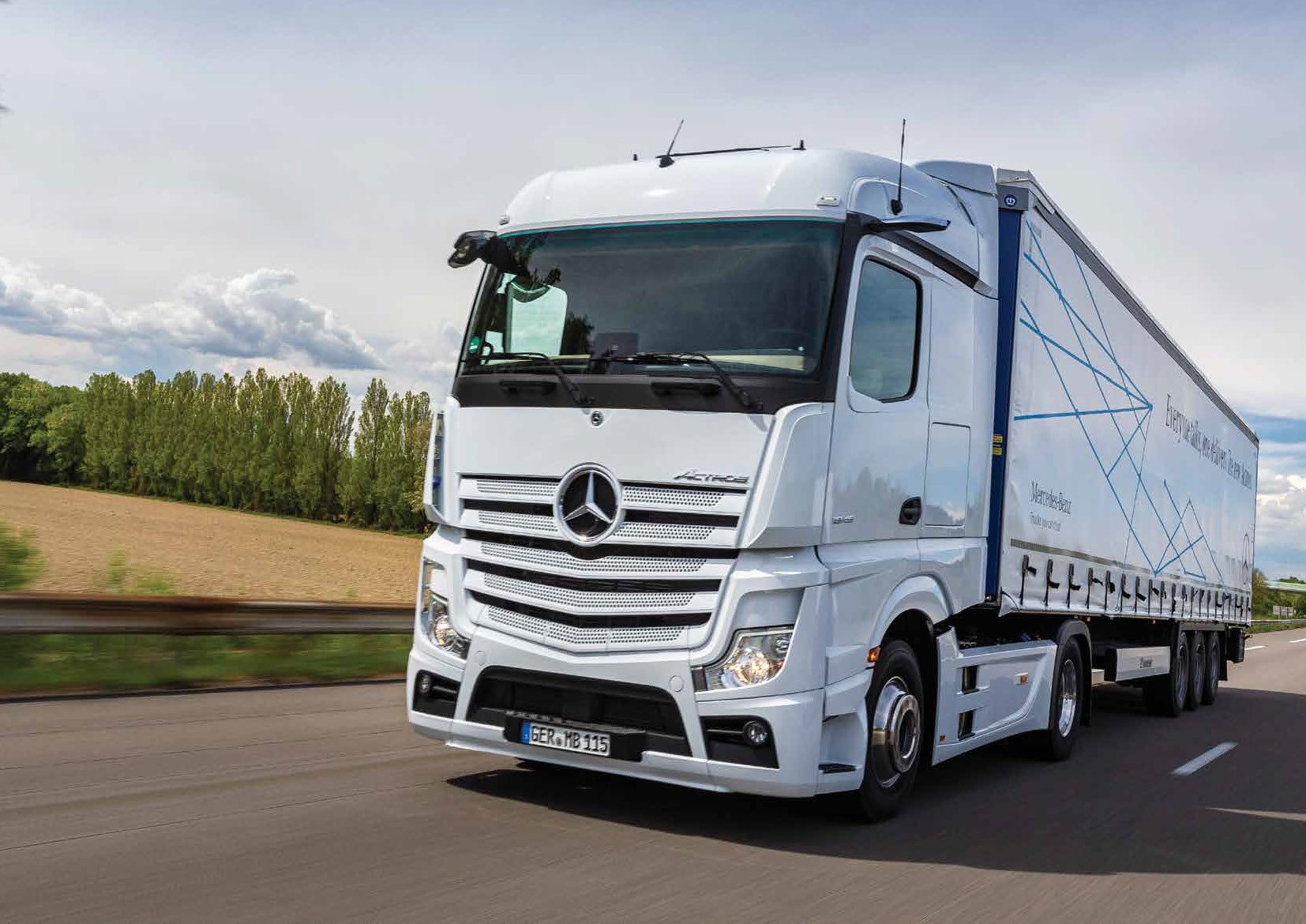 Фура Mercedes Benz Actros 2020