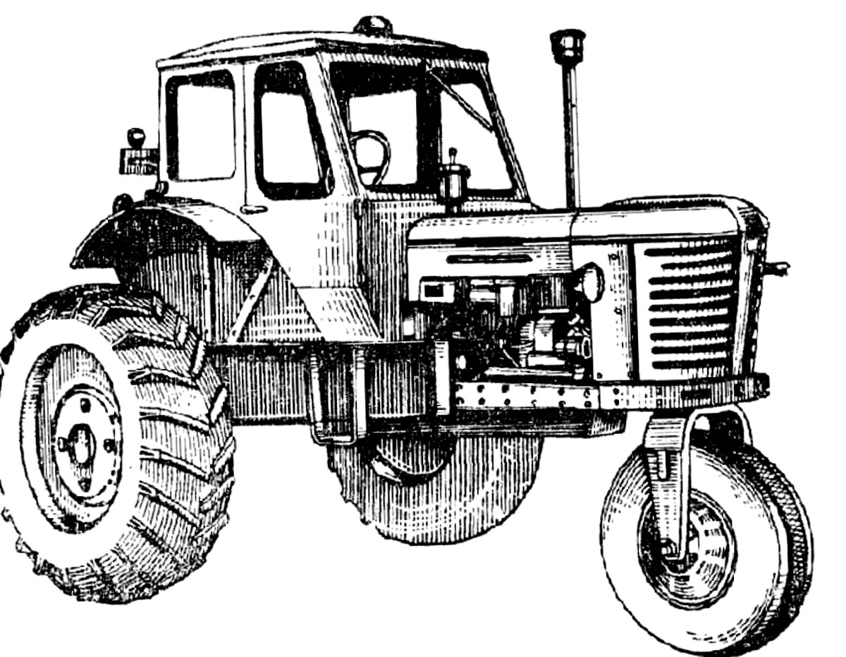 Универсально-пропашной трактор мтз-50